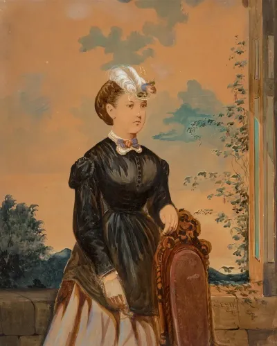 Portrait Of Bertha Annie Carter
