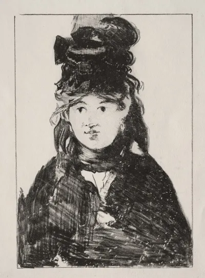Portrait Of Berthe Morisot 3