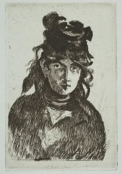 Portrait Of Berthe Morisot
