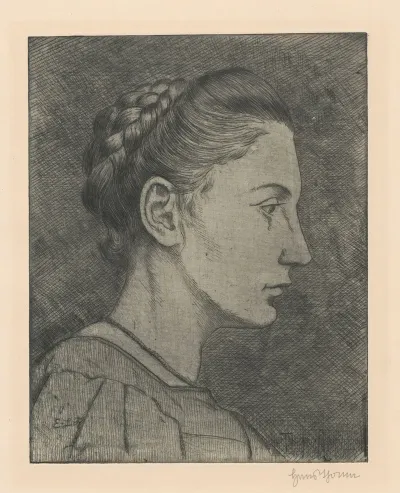 Portrait Of Bettina Von Arnim