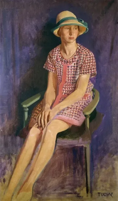 Portrait Of Biddy Campbell Daughter Of The 2nd Lord Glenavy