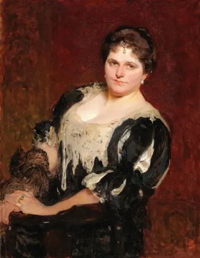 Portrait Of Blanche Marchesi De Castrone