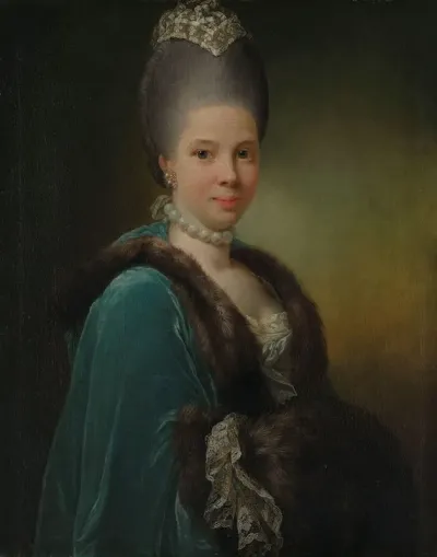 Portrait Of Bodilla Birgitte Von Munthe Af Morgenstierne