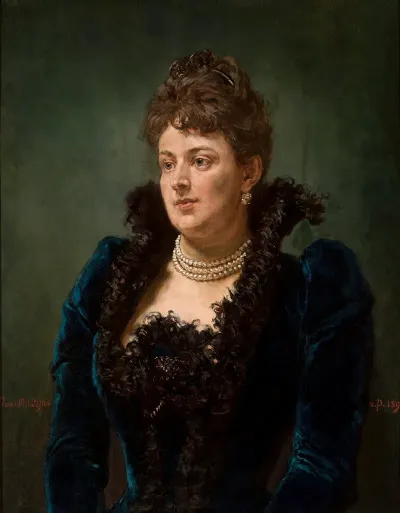 Portrait Of Bona Ossowiecka