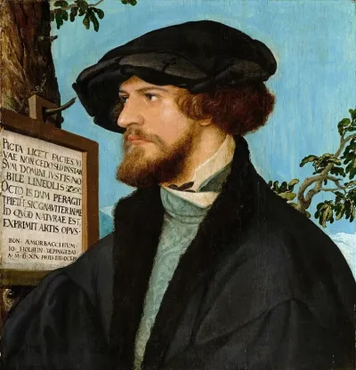 Portrait Of Bonifacius Amerbach 2