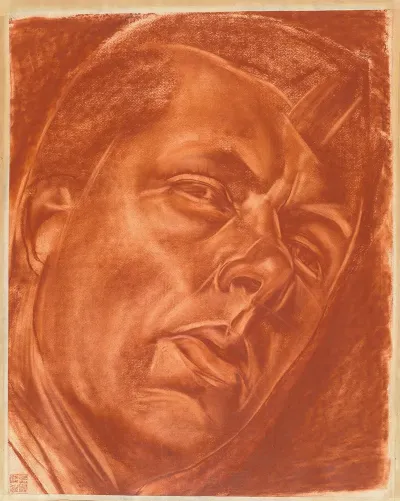 Portrait Of Boris Grigoriev 1886 1939