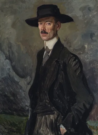 Portrait Of Bronislaw Kowalewski Painter