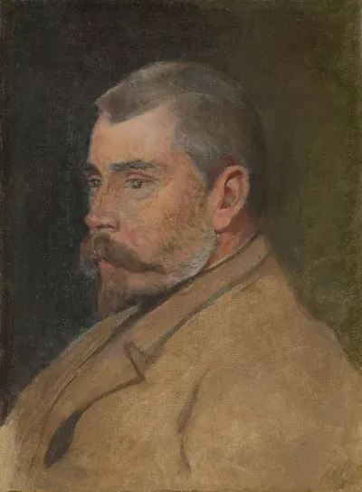 Portrait Of Brother In Law Stefan Czobel