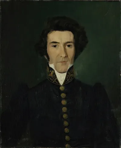 Portrait Of Cabinet Minister Erik R Moinichen