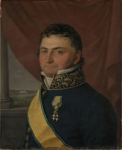Portrait Of Cabinet Minister Nicolay Johan Lohmann Krog
