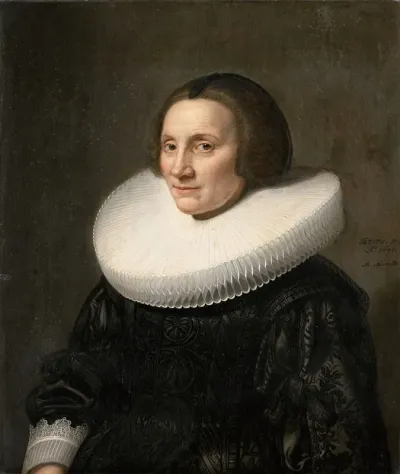Portrait Of Caecilia Van Beresteyn 1589 1661