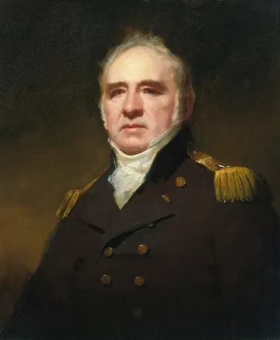 Portrait Of Captain James Forbes Drummond R N Of Hawthornden