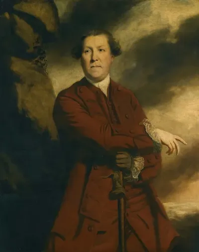 Portrait Of Captain Robert Haldane Of Gleneagles 1705 1767