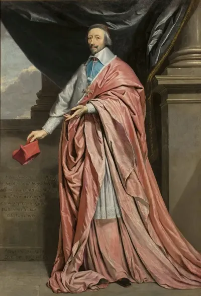 Portrait Of Cardinal Richelieu
