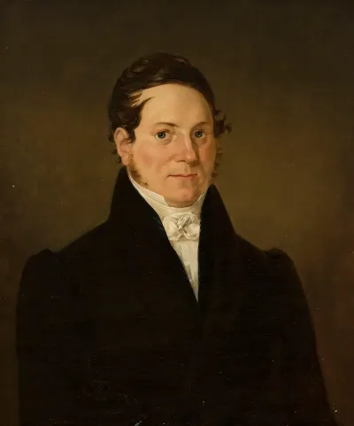 Portrait Of Carl Johann Lorentz