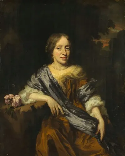 Portrait Of Catharina Pottey Sister Of Willem And Sara Pottey