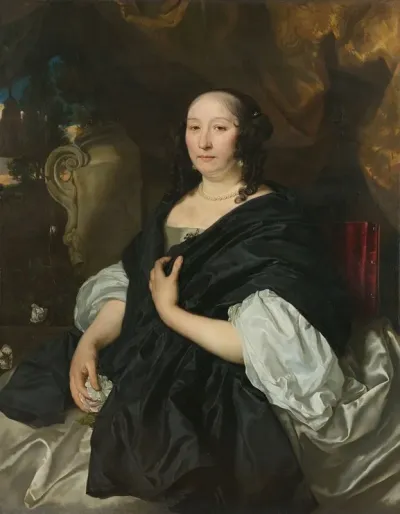 Portrait Of Catharina Van Der Voort