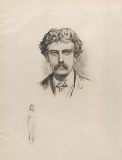 Portrait Of Cecil Lawson
