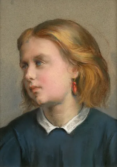 Portrait Of Cecile Daughter Of The Artist