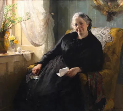 Portrait Of Cecilie Trier Nee Melchior
