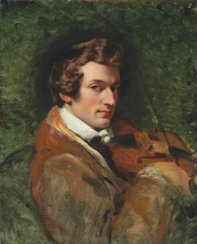 Portrait Of Charles Auguste De Beriot