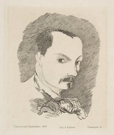 Portrait Of Charles Baudelaire 2