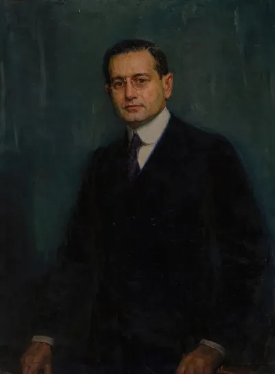 Portrait Of Charles F W Nichols