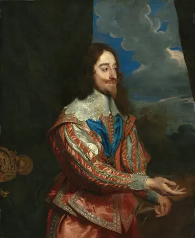 Portrait Of Charles I 1600 1649