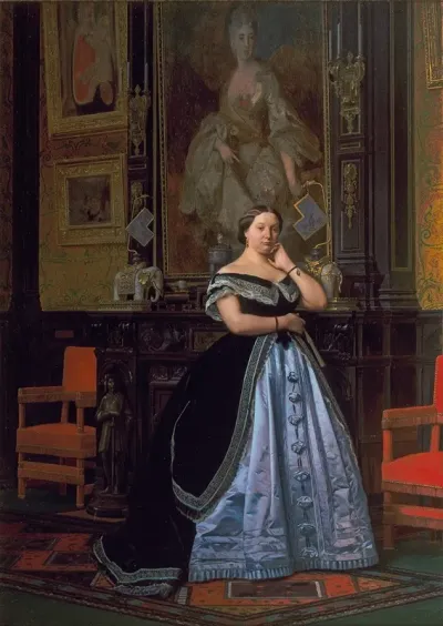 Portrait Of Charlotte De Rothschild