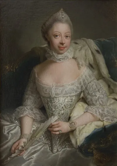 Portrait Of Charlotte Of Mecklenburg Strelitz