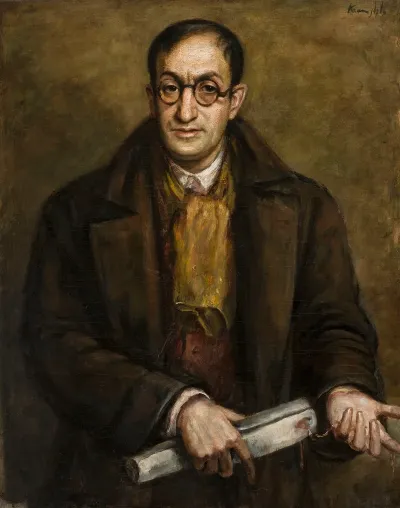 Portrait Of Chil Aronson Portrait Of A Man In Glasses