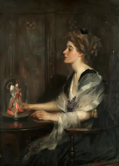 Portrait Of Christiana Lily Macdonald