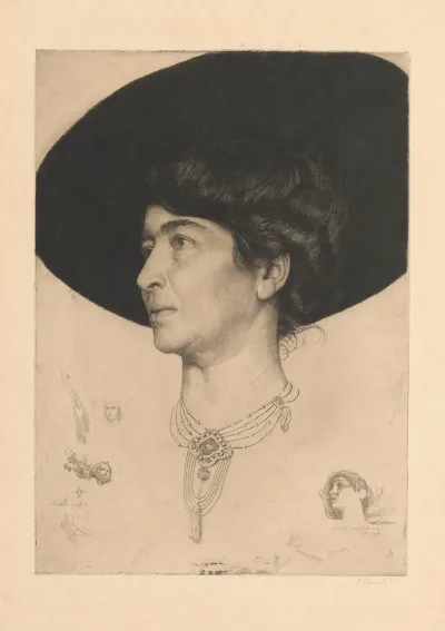 Portrait Of Claire Wenz