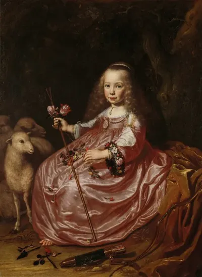 Portrait Of Clara Alewijn