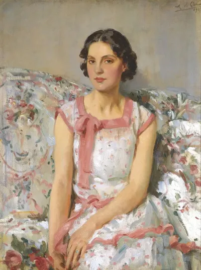 Portrait Of Clare Collins