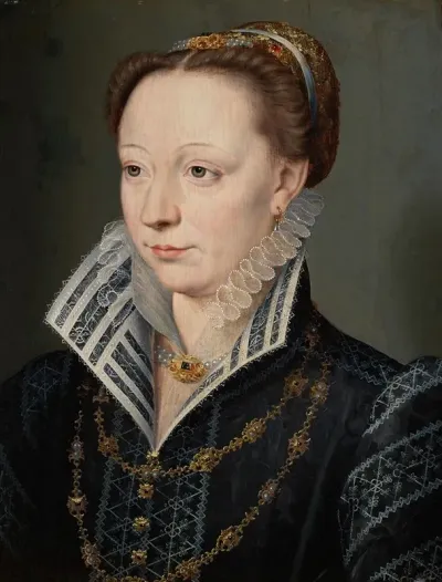 Portrait Of Claude Catherine De Clermont Tonnerre Duchess Of Retz 1543 1603