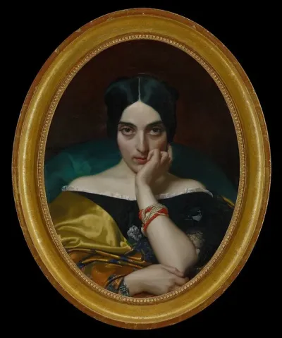 Portrait Of Clementine Mrs Alphonse Karr