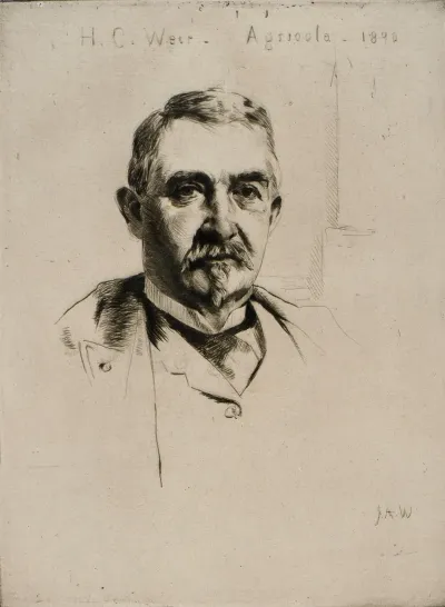 Portrait Of Colonel H C Weir Agricola