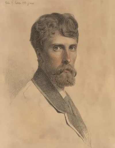 Portrait Of Colonel Herbert Harrington Roberts B 1837