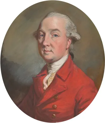Portrait Of Colonel William Harcourt 3rd Earl Harcourt 1743 1830