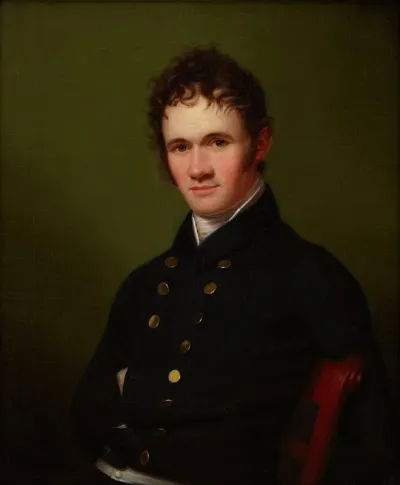 Portrait Of Commander Lewis Warrington