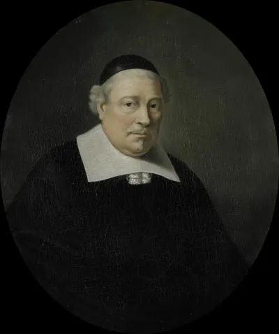 Portrait Of Cornelis De Koningh Director Of The Rotterdam Chamber Of The Dutch East India Company Elected 1649