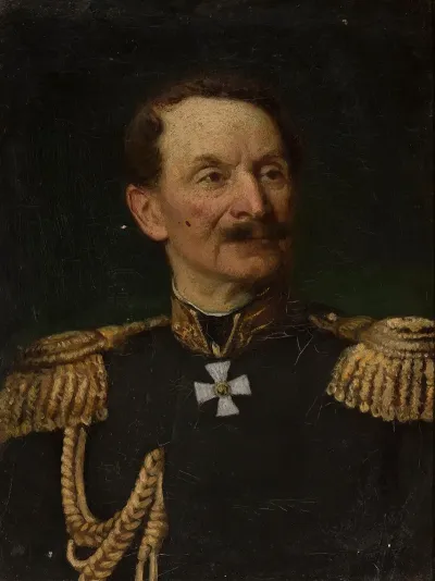 Portrait Of Count Friedrich Berg 1790 1874 Russian General Viceroy Of The Kingdom Of Poland