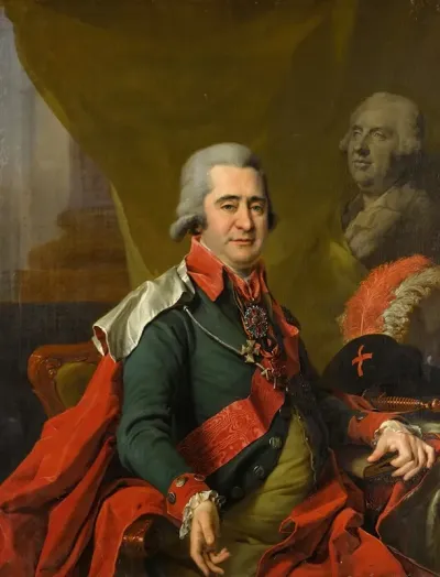 Portrait Of Count Ilya Andreevich Bezborodko