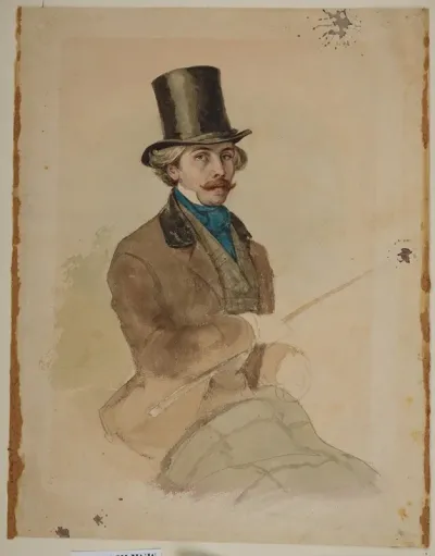 Portrait Of Count Leon Rzewuski