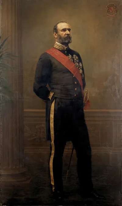 Portrait Of Count Paul Joseph De Smet De Naeyer