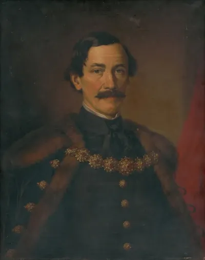 Portrait Of Count Teleki Miklos Barabas