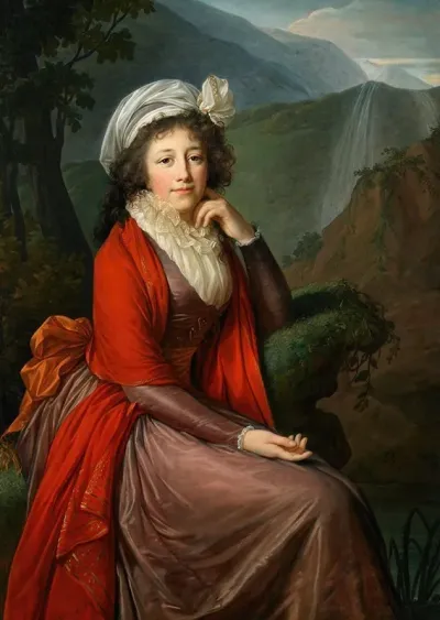 Portrait Of Countess Maria Theresia Bucquoi Nee Parr