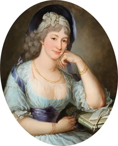 Portrait Of Countess Marie Ernestine Esterhazy Starhemberg