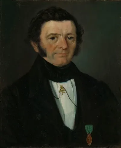 Portrait Of County Court Judge Andreas Boghart Richter